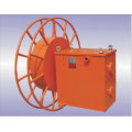 Red Strong Practicability Mtu-90L Spring Cable Reel for Lifting Magnet